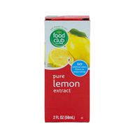 Food Club Pure Lemon Extract