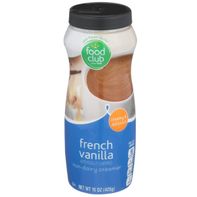 Food Club French Vanilla Non-Dairy Coffee Creamer