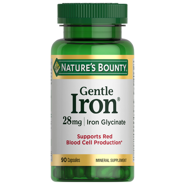 Complément de fer doux de Nature's Bounty