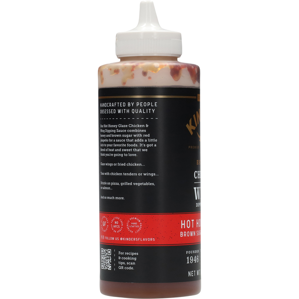 Salsa de inmersión Kinder's Chicken & Wing Hot Honey Glaze