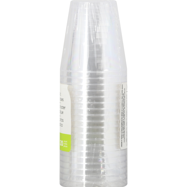 Sensations Plastic Shot Glasses - 2 Fluid Ounce