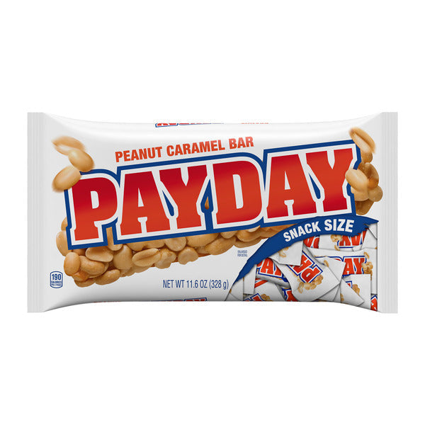 PAYDAY Peanut Caramel Snack Size Candy