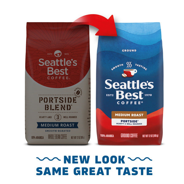 Seattle's Best Coffee Portside Blend Café Molido Tostado Medio
