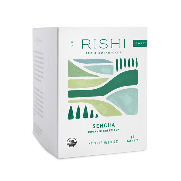 Sachets de thé Sencha Rishi Tea & Botanicals