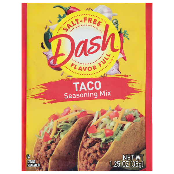Mezcla de Sazonador para Tacos Sin Sal Dash