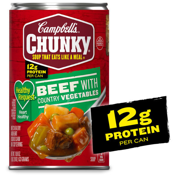 Soupe de boeuf Campbell's avec légumes du pays
