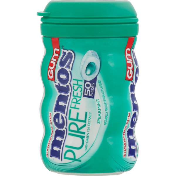Mentos Chewing Gum Sans Sucre - Saveur Rafraîchissante