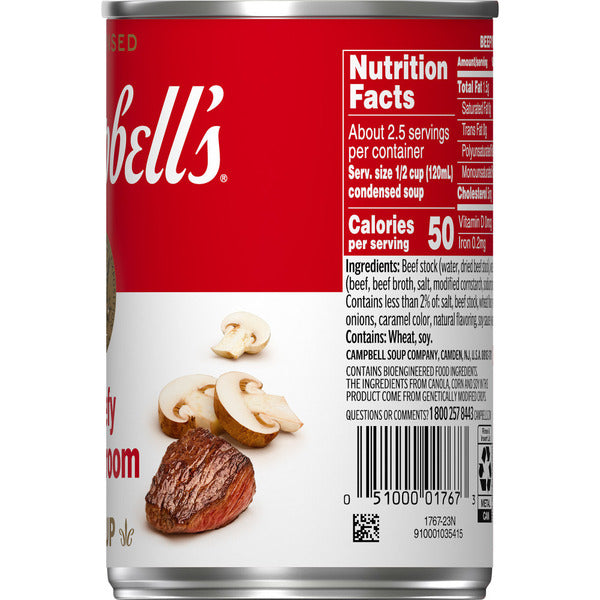 Soupe de champignons au bœuf Campbell's