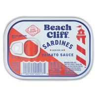 Sardines Beach Cliff dans une sauce tomate