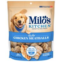 Milo's Kitchen Tender Chicken Meatballs Dog Treats