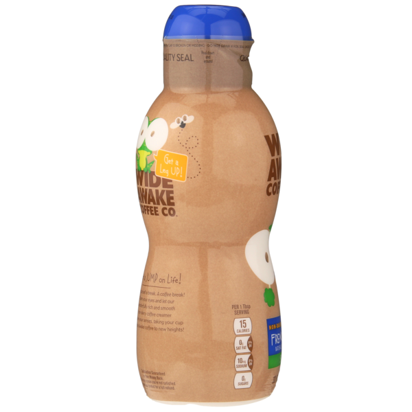 Crème à café sans sucre et non laitière à la vanille française Wide Awake