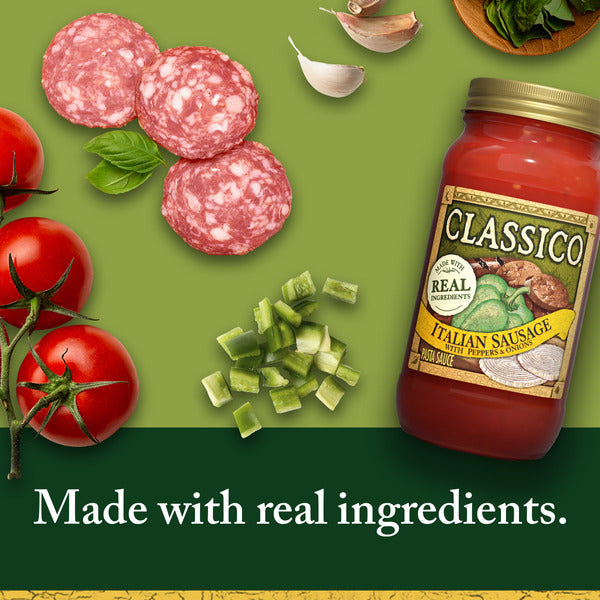 Classico Italian Sausage Spaghetti Pasta Sauce