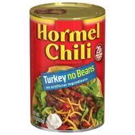 Hormel Chili Pavo Sin Frijoles, 15 OZ