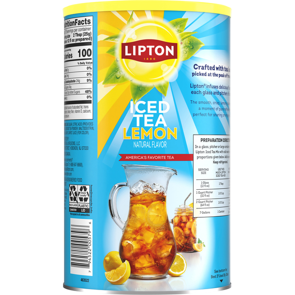 Thé Glacé au Citron Lipton - Boisson Rafraîchissante