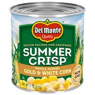 Maíz Dorado y Blanco en Grano Entero Del Monte