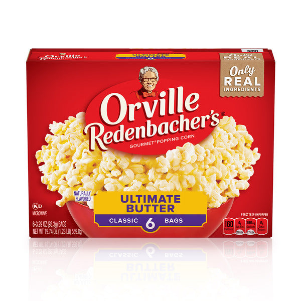 Orville Redenbacher Ultimate Butter Popcorn au Micro-ondes