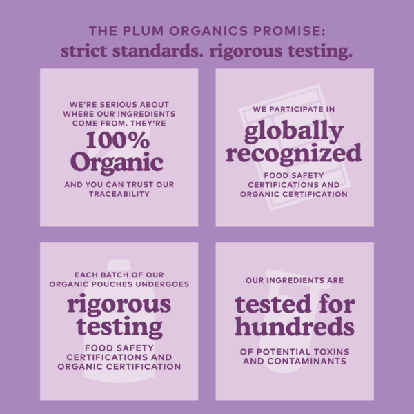 Plum Organics Stage 2 Organic Baby Food - Apple, Plum, Berry & Barley
