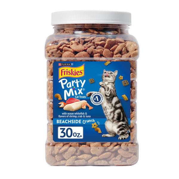 Purina Friskies Party Mix Beachside Crunch Friandises pour Chats