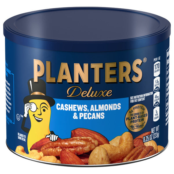 Noix de cajou, amandes et pacanes Planters Select, 8,25 OZ