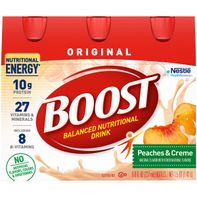 Mélange de boisson BOOST Original Pêches & Crème