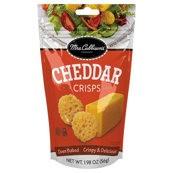 Mrs. Cubbison's Cheddar Crisps