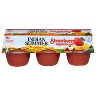Indian Summer Applesauce with Strawberry