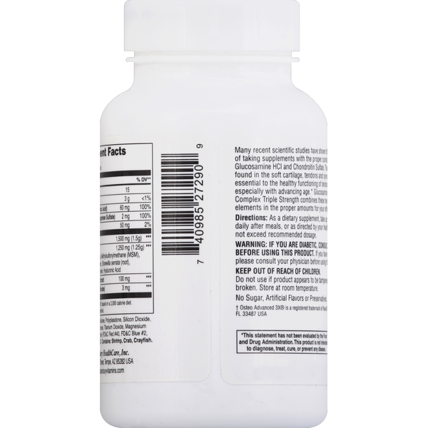 Comprimés de complexe glucosamine chondroïtine du 21e siècle - Taille bonus