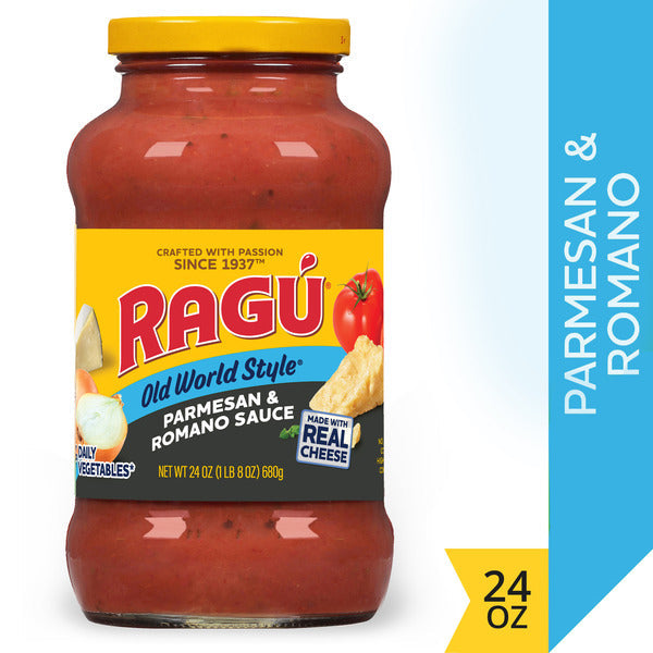 Sauce pour pâtes Ragu Old World Style Parmesan & Romano, 24 oz