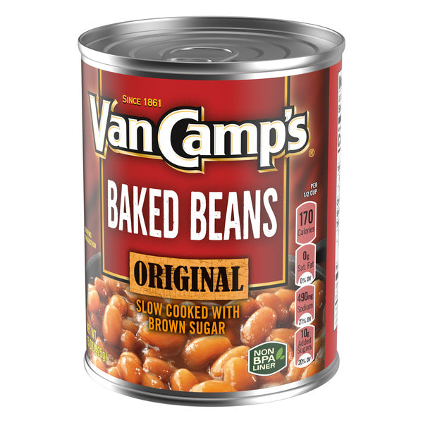 Van Camp’s Original Baked Beans - Canned Beans