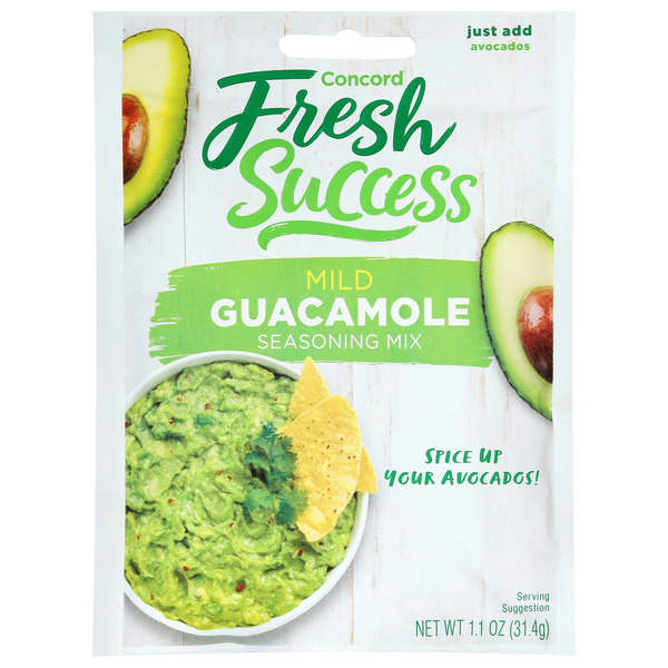 Mezcla de Sazonador de Guacamole Suave de Concord Foods