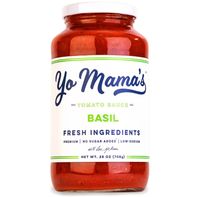 Sauce tomate basilic de Yo Mama's Foods