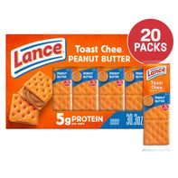 Crackers Sandwich au Beurre de Cacahuète Lance
