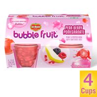 Del Monte Bubble Fruit - Pear Berry Pomegranate Flavor