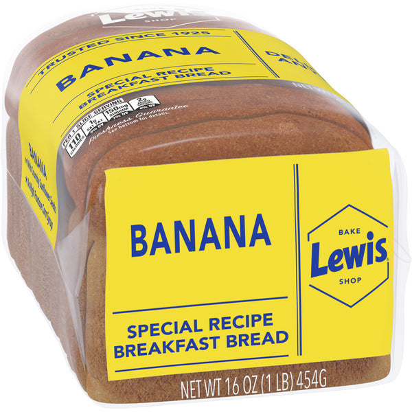 Pain de Banane pour le Petit Déjeuner de Lewis Bake Shop