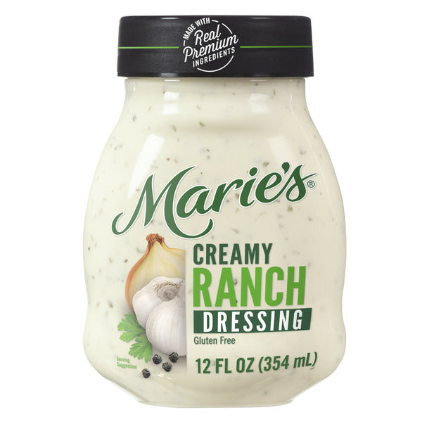 Tarro de aderezo ranchero cremoso de Marie
