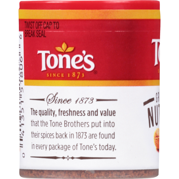 Tone's Ground Nutmeg - Premium Spice for Culinary Delights