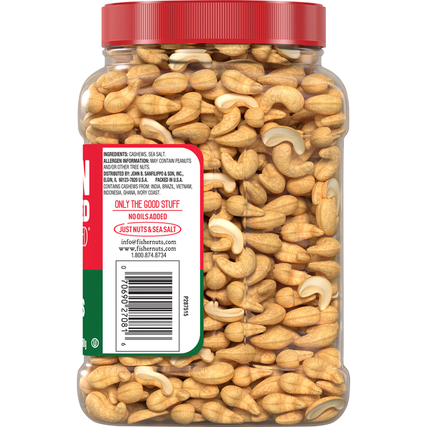 Anacardos Enteros Fisher - Snack de Nueces Premium