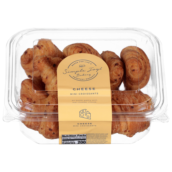 Mini Croissants au Fromage de Simple Joys Bakery