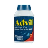 Tabletas recubiertas de Advil 200 mg para el alivio del dolor