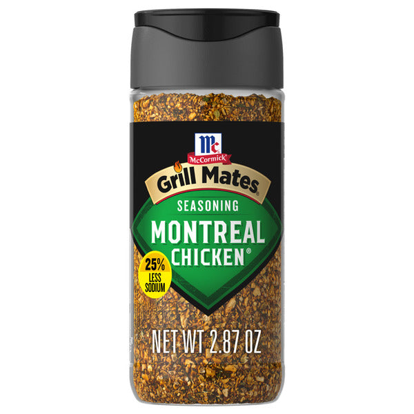 Assaisonnement pour poulet de Montréal McCormick® Grill Mates - 25 % de sodium en moins