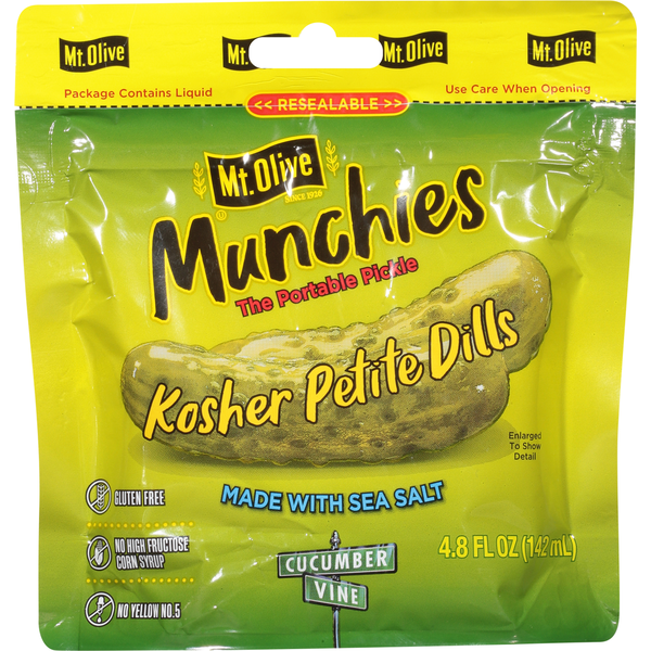 Pepinillos Petite Dills Kosher Mt. Olive
