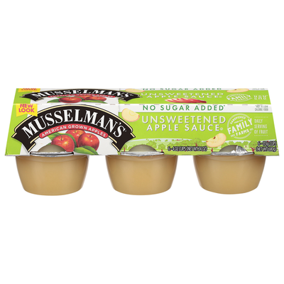 Compote de pommes non sucrée Musselman's