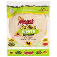 Maya's Taco Style White Tortillas