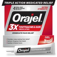 Orajel 3X Medicated Toothache & Gum Pain Gel