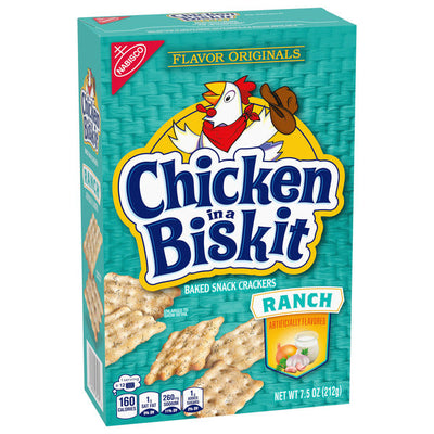 Chicken in a Biskit Ranch Baked Snack Crackers - 7.5 oz