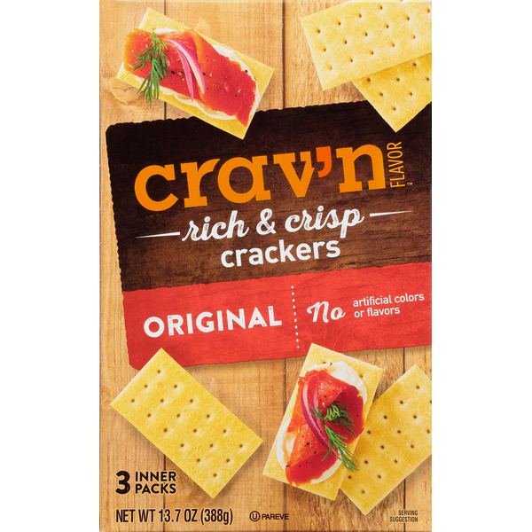 Galletas Originales Crav'n Flavor Ricas y Crujientes