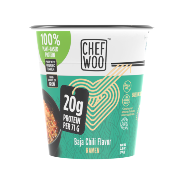 Chef Woo Baja Chili Ramen Protéiné Élevé
