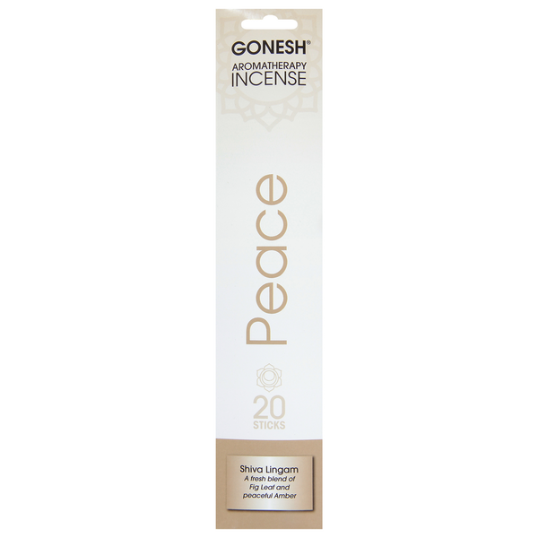 GONESH Varitas de Incienso Extra Ricas - Aromaterapia para la Paz