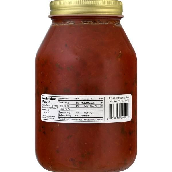Tomate fraîche et basilic de Michael’s de Brooklyn