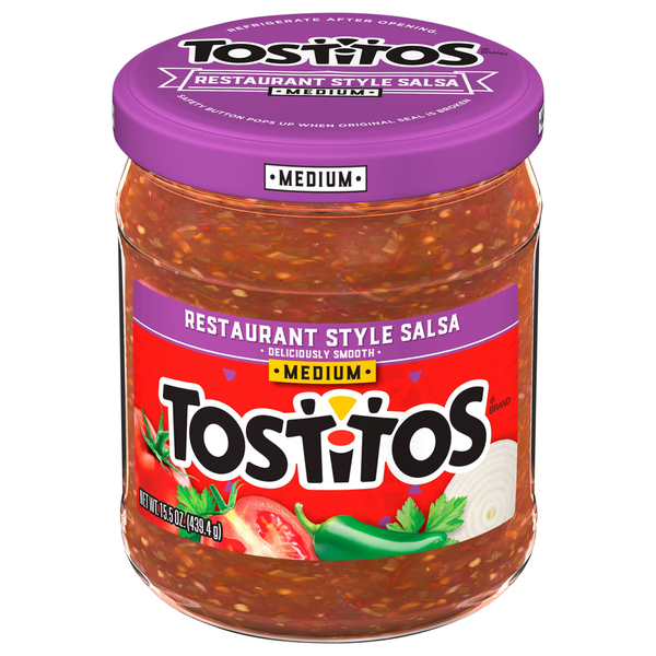 Salsa Tostitos Estilo Restaurante, Media